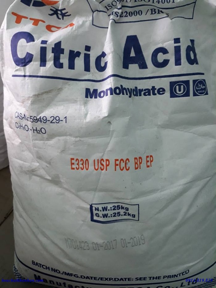 C6H8O7.H2O - Acid Citric Monohydrate