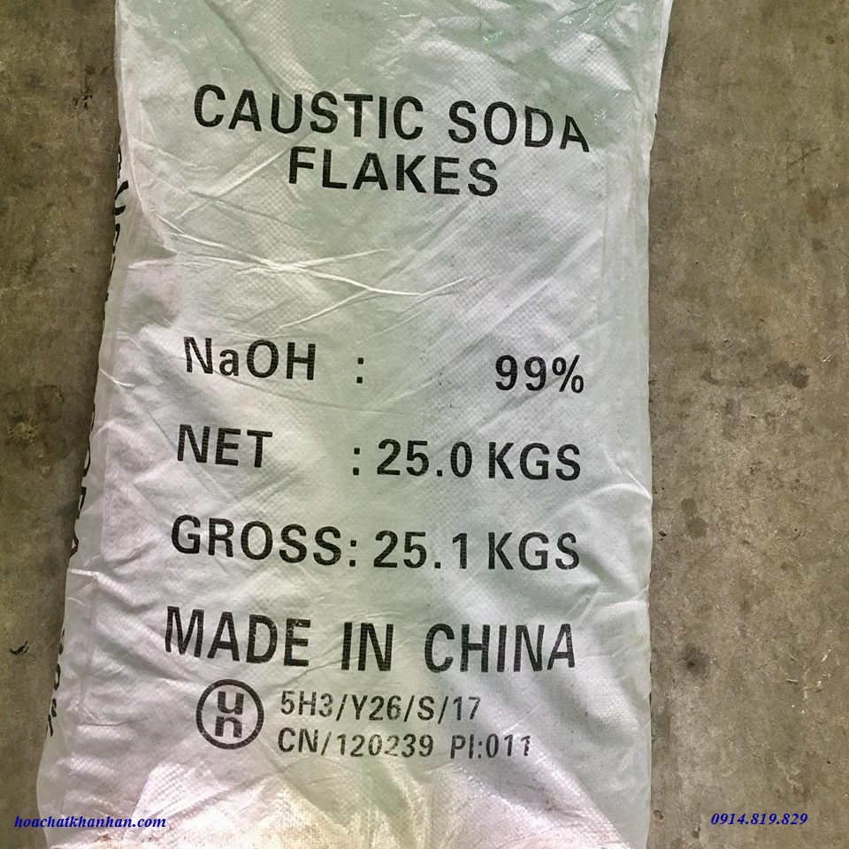 NaOH - Cautic soda Flakes 99%